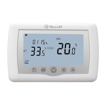 Tellur WiFi smart termostat TLL331151 3,7" LCD displej